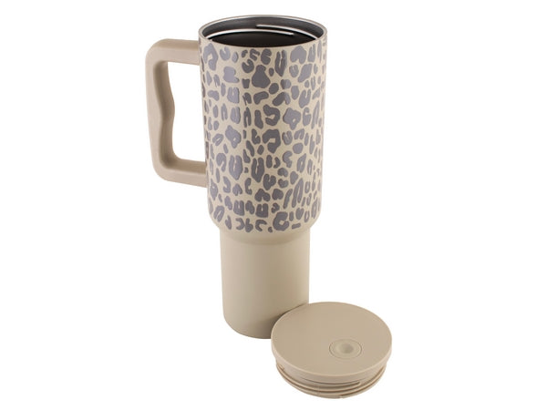 Leopard Print Jumbo Tumbler