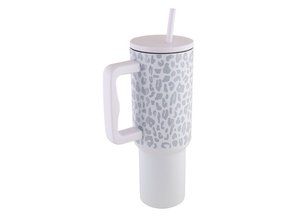 Leopard Print Jumbo Tumbler